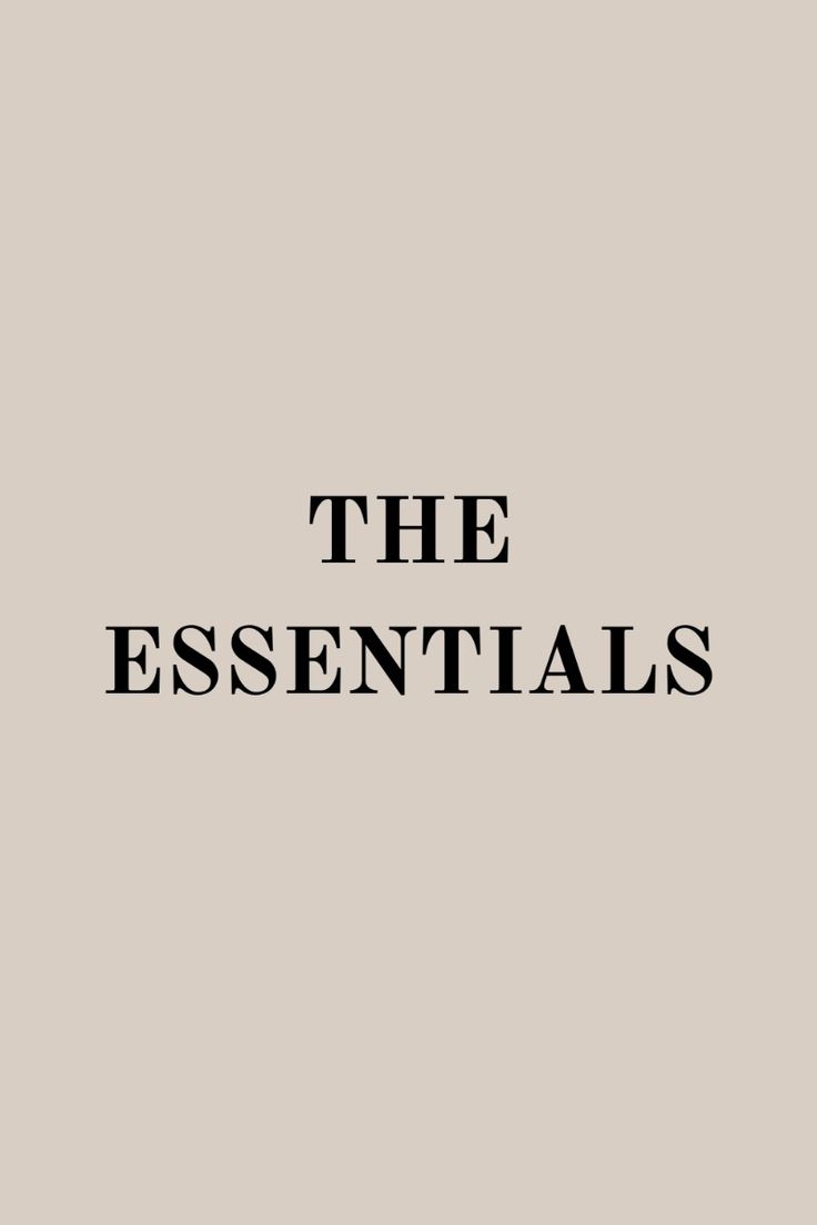 Musthaves