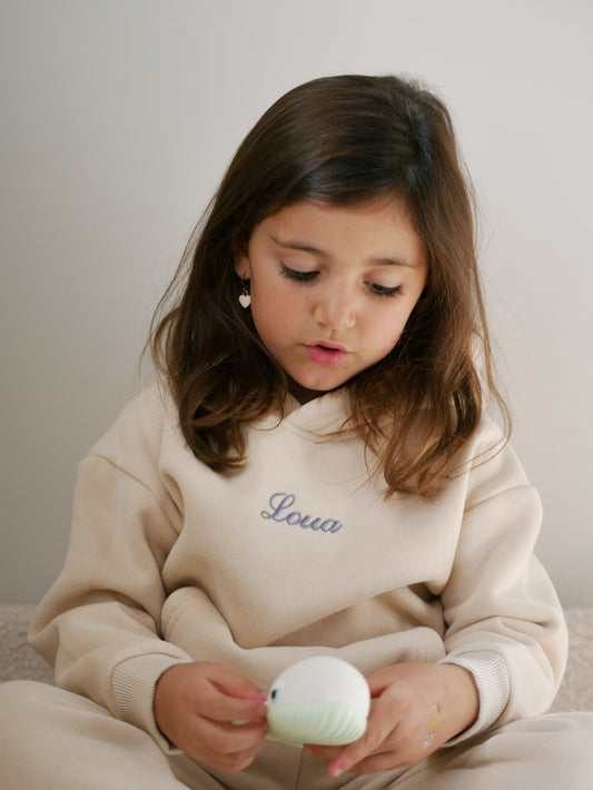 Hoodieset Light Sand